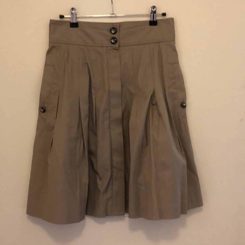 Khaki skirt